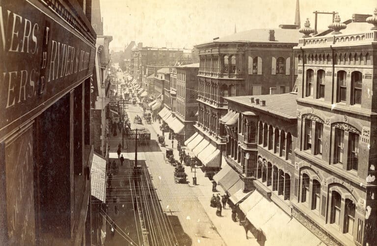 1866 - PEERLESS BUILDING - PROVIDENCE PUBLIC LIBRARY