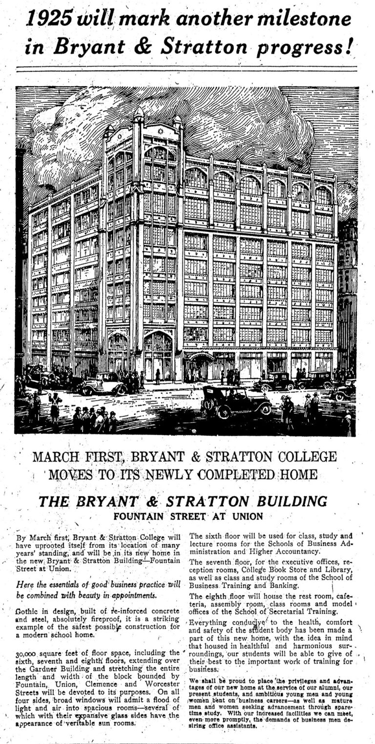 1925 - GARDENER BUILDING - PROVIDENCE JOURNAL