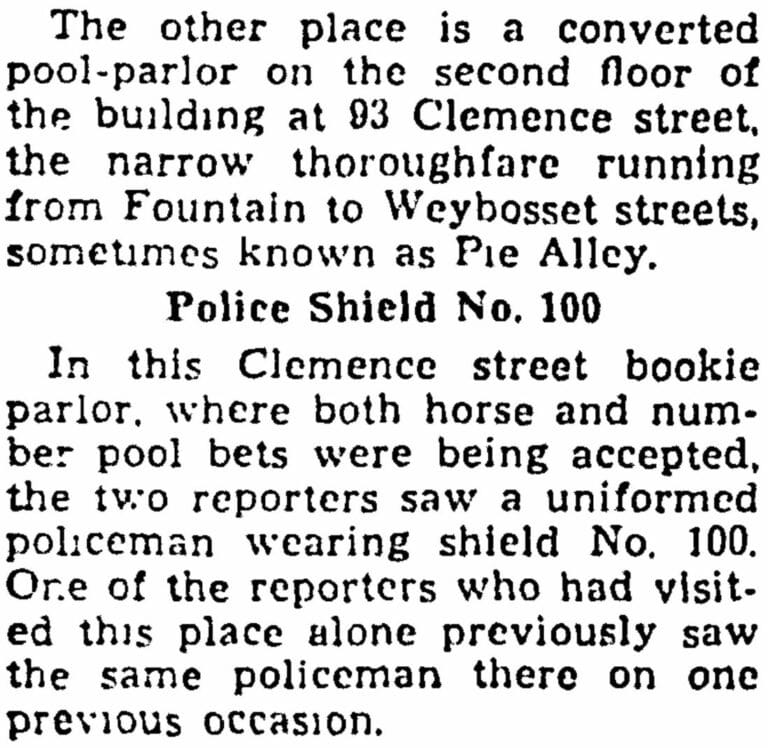 1943 - 91-97 CLEMENCE STREET - PROVIDENCE JOURNAL