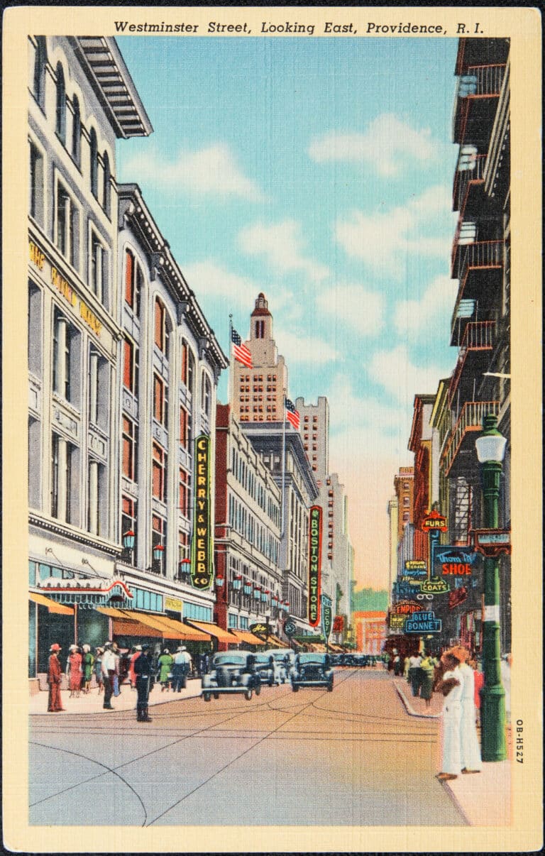 Westminster Street looking east, Providence, R