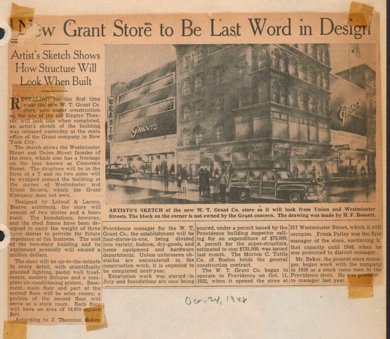 1948 - GRANT'S BLOCK - PROVIDENCE PUBLIC LIBRARY