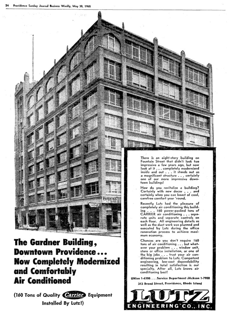 1965 - GARDNER BUILDING - PROVIDENCE JOURNAL