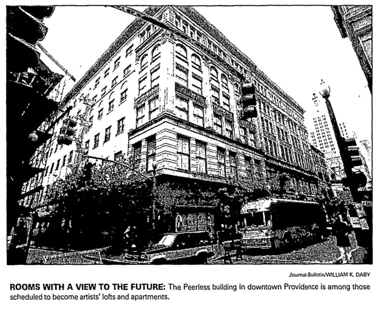 1995 - PEERLESS BUILDING - PROVIDENCE JOURNAL